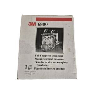 3M 6800 Full Facepiece Respirator Medium – New Open Box – 6000 Series Mask